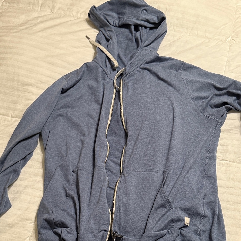 Vuori Blue Hoodie Sweatshirt